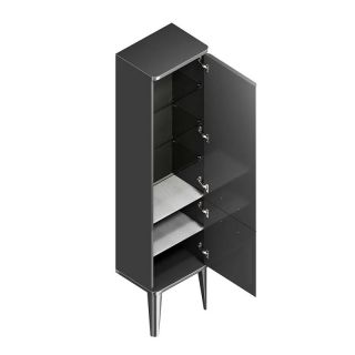 Пенал Kerama Marazzi Pompei PO.M.150\BLK 43 см чёрный